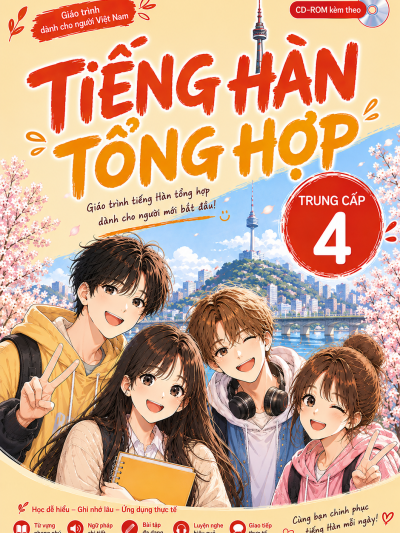  Sách tiếng Hàn tổng hợp – trung cấp 4