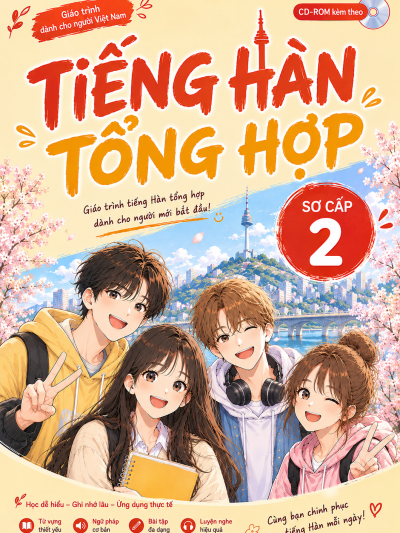 Sách tiếng Hàn tổng hợp – sơ cấp 2