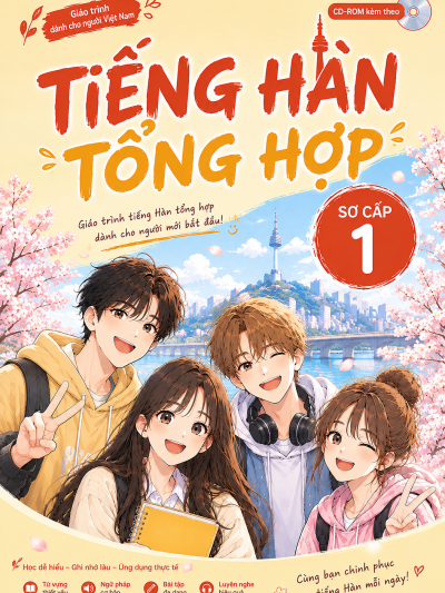  Sách tiếng Hàn tổng hợp – sơ cấp 1